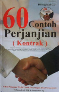 Image of 60 Contoh Perjanjian (Kontrak)