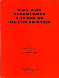 Image of Asas-Asas Hukum Pidana di Indonesia dan Penerapannya
