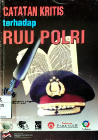 Image of Catatan Kritis terhadap RUU Polri