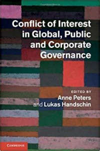 Image of Conflict of Interest in Global, Public and Corporate Governance