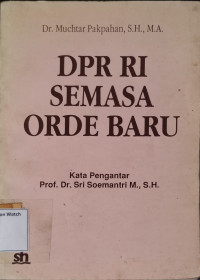 Image of DPR RI Semasa Orde Baru