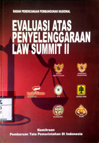 Image of Evaluasi Atas Penyelenggaraan Law Summit II