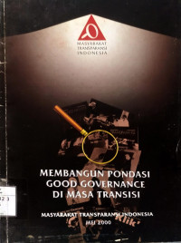Image of Membangun Pondasi Good Governance di Masa Transisi