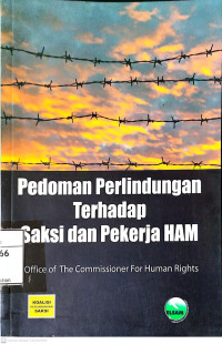 Image of Pedoman Perlindungan Terhadap Saksi dan Pekerja HAM