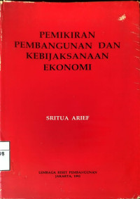 Image of Pemikiran Pembangunan dan Kebijaksanaan Ekonomi