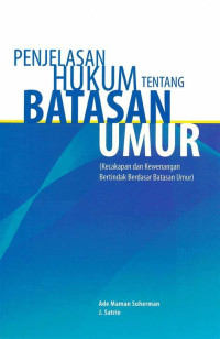 Image of Penjelasan Hukum Tentang Batasan Umur