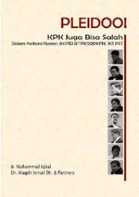 Image of Pleidooi: KPK Juga Bisa Salah