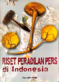 Image of Riset Peradilan Pers di Indonesia
